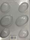 Smooth Assorted Size Easter Eggs Chocolate Mould